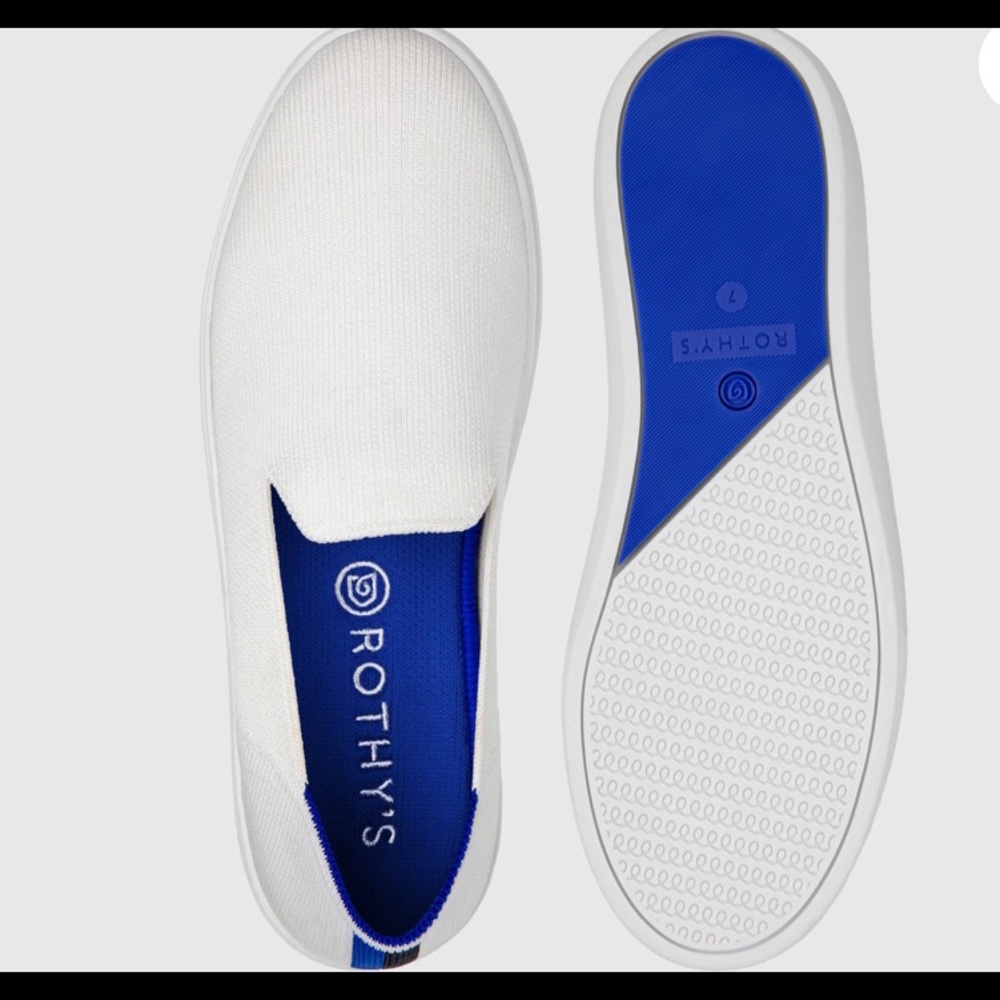 Rothy’s white sneaker
